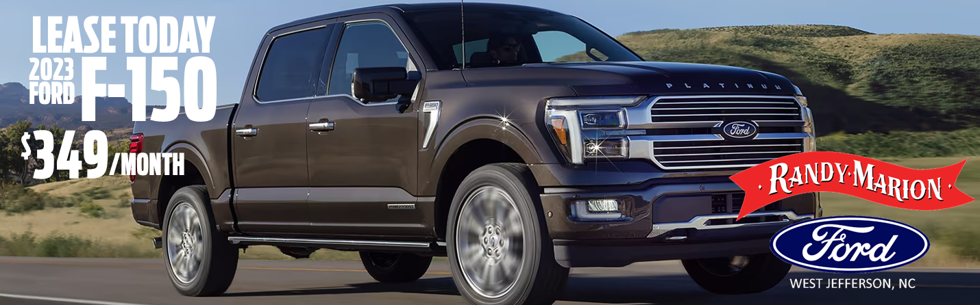 Lease a 2023 Ford F-150 for as little as $349/month