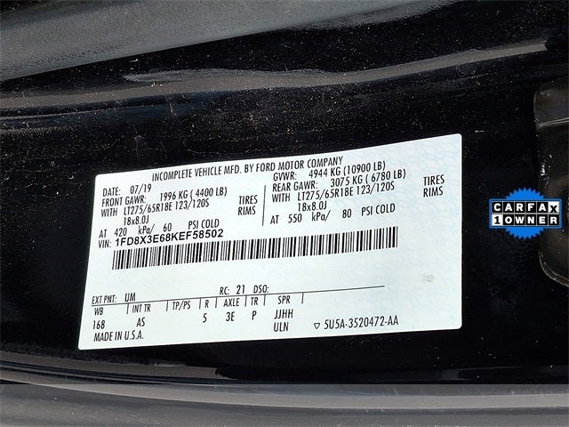 2019 Ford F-350SD XL 168 WB