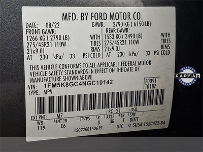 2022 Ford Explorer ST