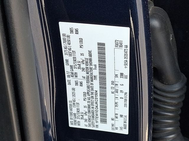 2018 Ford F-150 Lariat