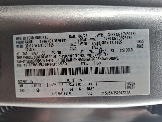 2023 Ford F-150 Raptor