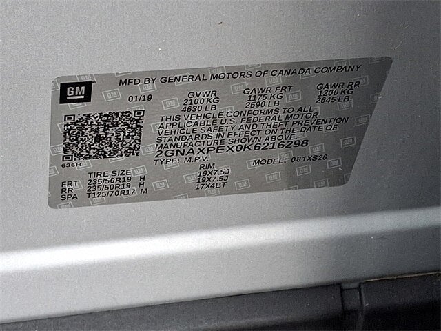 2019 Chevrolet Equinox Premier