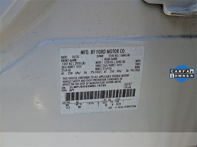 2021 Lincoln Nautilus Reserve