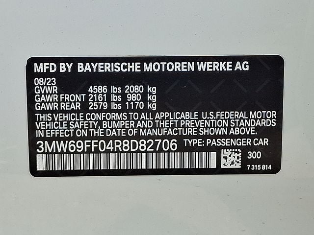 2024 BMW 3 Series 330i