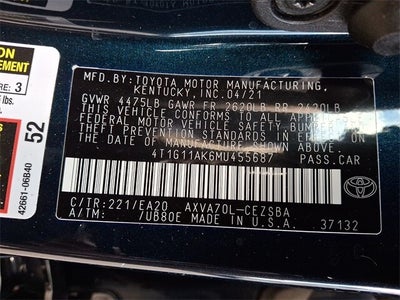 2021 Toyota Camry SE