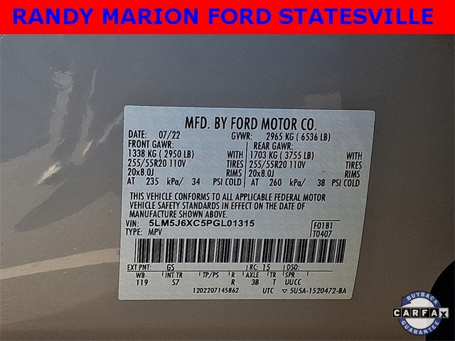 2023 Lincoln Aviator Standard