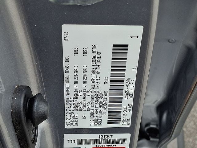 2023 Toyota Tundra SR5