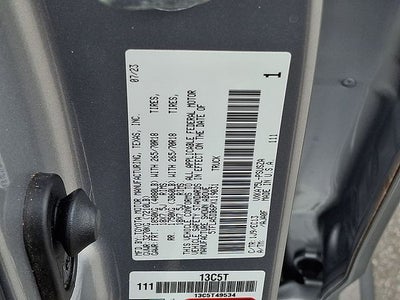 2023 Toyota Tundra SR5