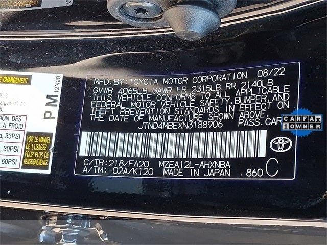 2022 Toyota Corolla Hatchback SE Nightshade Edition