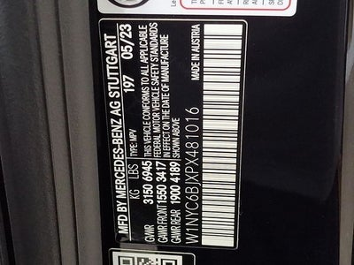 2023 Mercedes-Benz G-Class G 550 4MATIC®