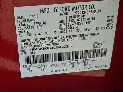 2020 Ford Explorer ST