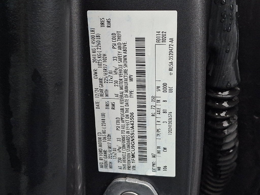 2025 Ford Escape Active