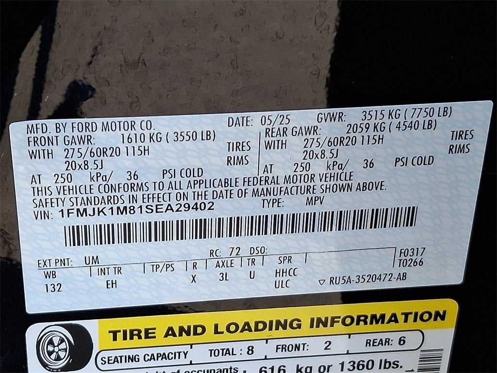 2025 Ford Expedition Max Platinum