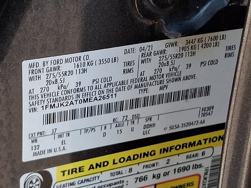 2021 Ford Expedition Max Limited