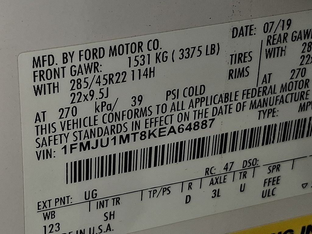 2019 Ford Expedition Platinum