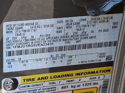 2027 Ford Expedition Tremor