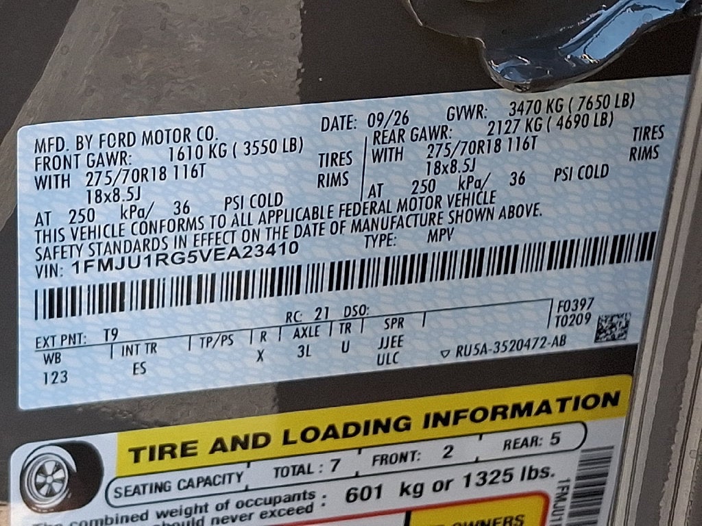 2027 Ford Expedition Tremor