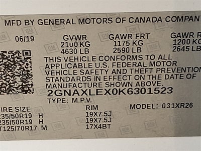 2019 Chevrolet Equinox LT