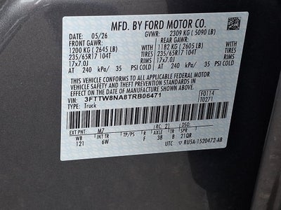 2026 Ford Maverick Tremor