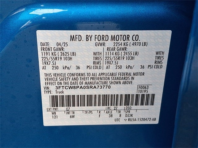 2025 Ford Maverick Lobo High