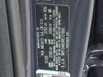 2024 Kia Forte LXS