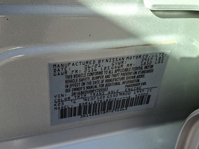 2021 Nissan Sentra S