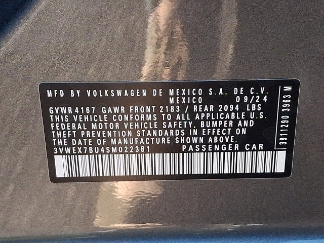 2025 Volkswagen Jetta 1.5T SE