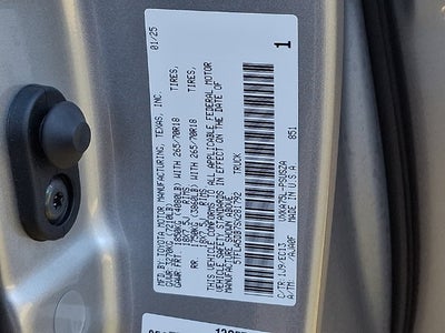 2025 Toyota Tundra SR5