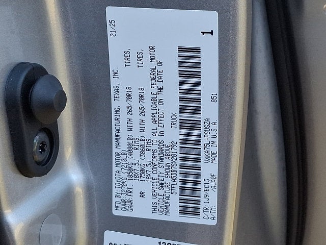 2025 Toyota Tundra SR5