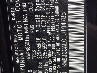 2020 Hyundai Tucson Limited