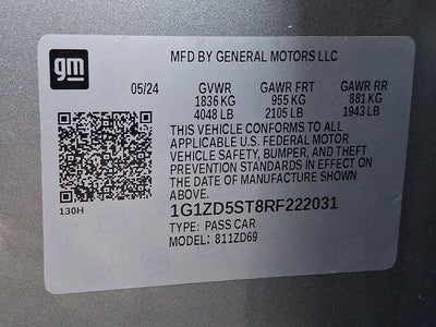 2024 Chevrolet Malibu LT 1LT