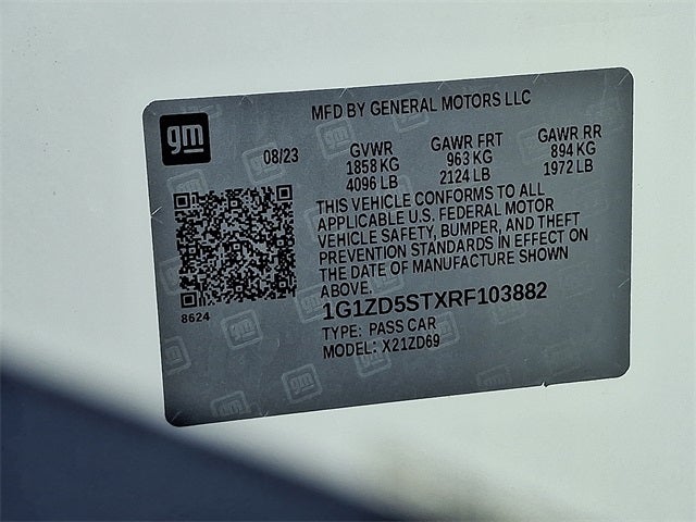 2024 Chevrolet Malibu LT 1LT