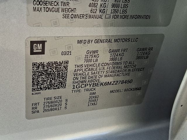 2021 Chevrolet Silverado 1500 Custom