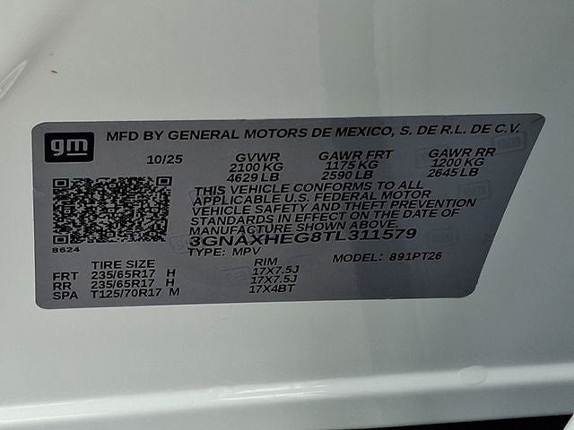 2026 Chevrolet Equinox LT