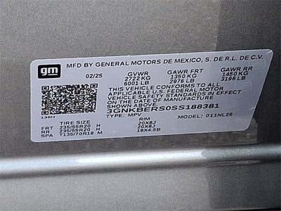 2025 Chevrolet Blazer RS