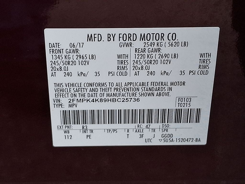 2017 Ford Edge Titanium