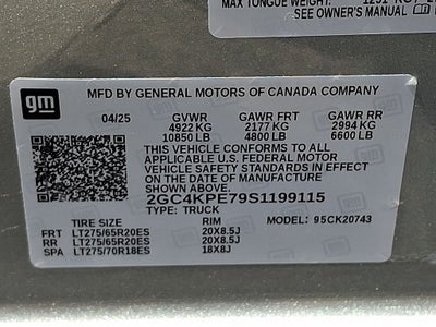2025 Chevrolet Silverado 2500HD LTZ