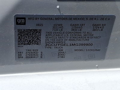 2021 Chevrolet Silverado 1500 LTZ