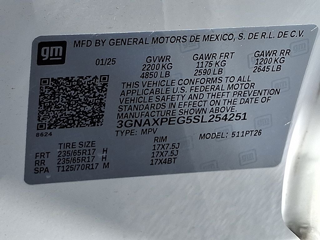 2025 Chevrolet Equinox LT