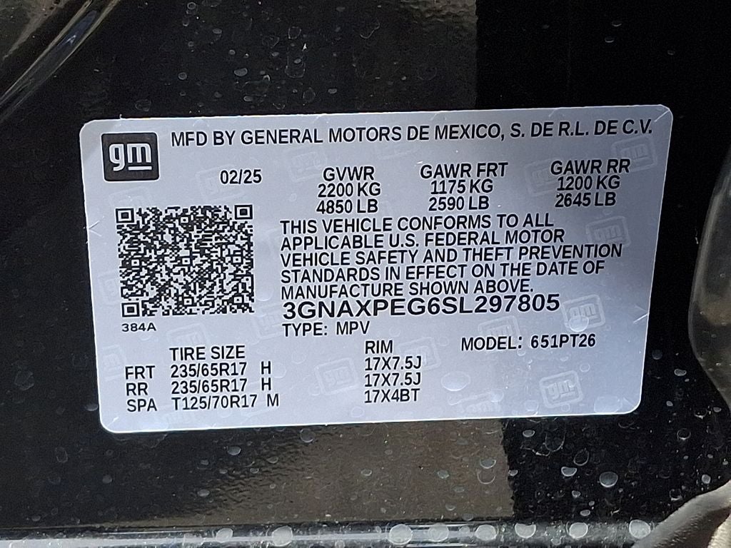 2025 Chevrolet Equinox LT
