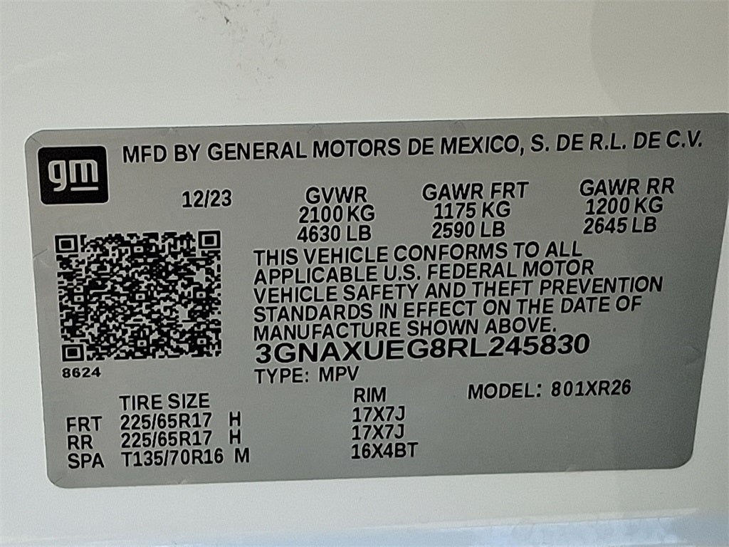 2024 Chevrolet Equinox LT