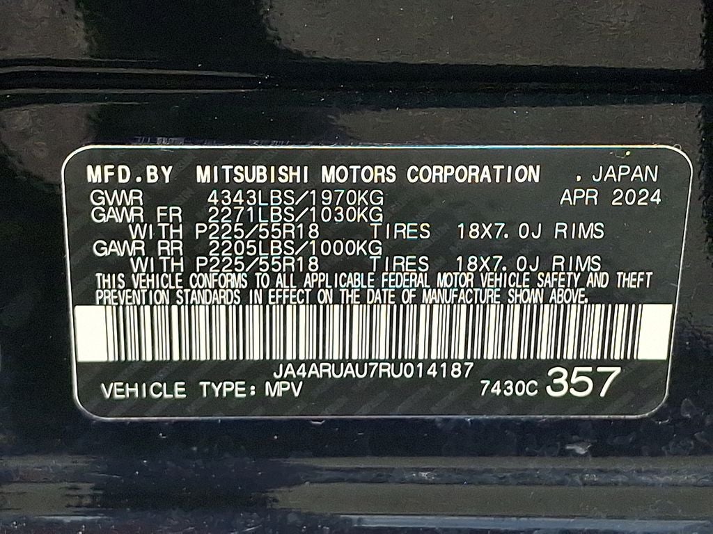 2024 Mitsubishi Outlander Sport 2.0 SE