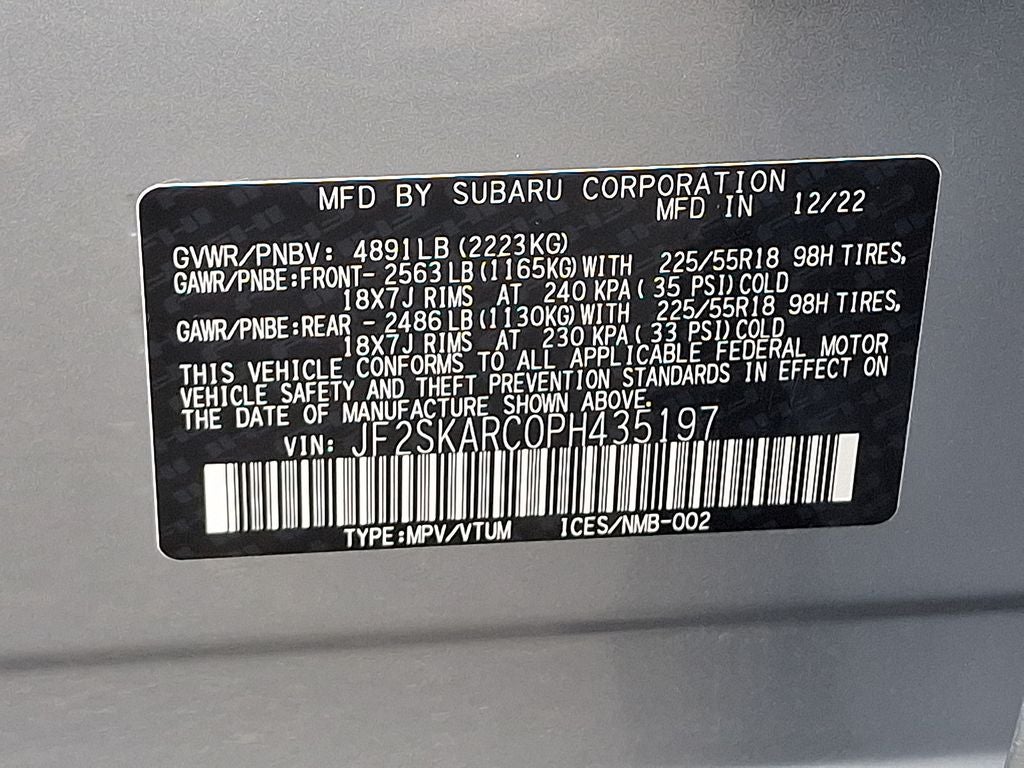 2023 Subaru Forester Touring