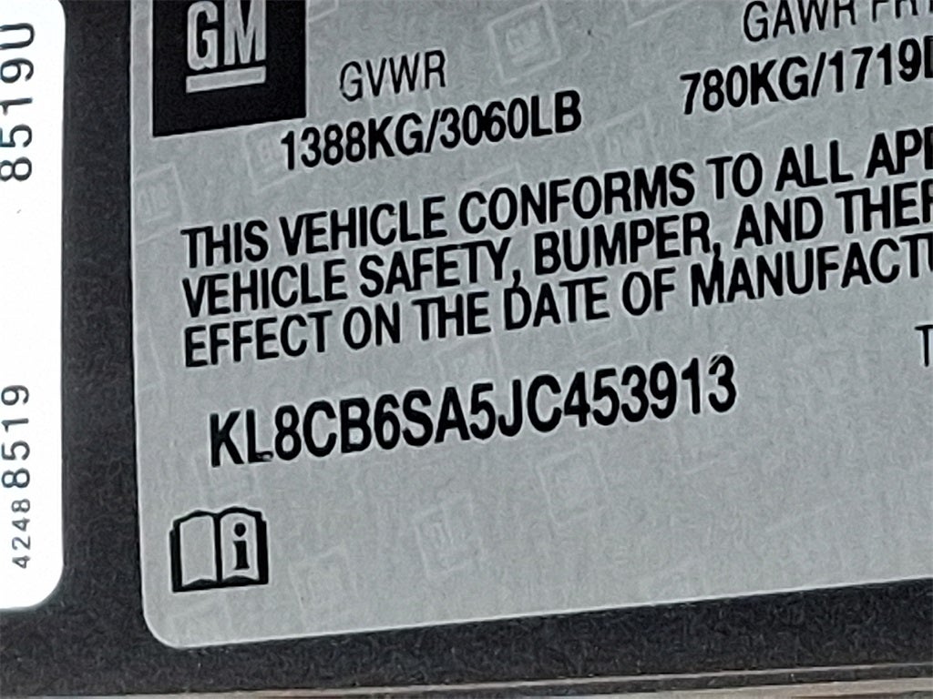 2018 Chevrolet Spark LS