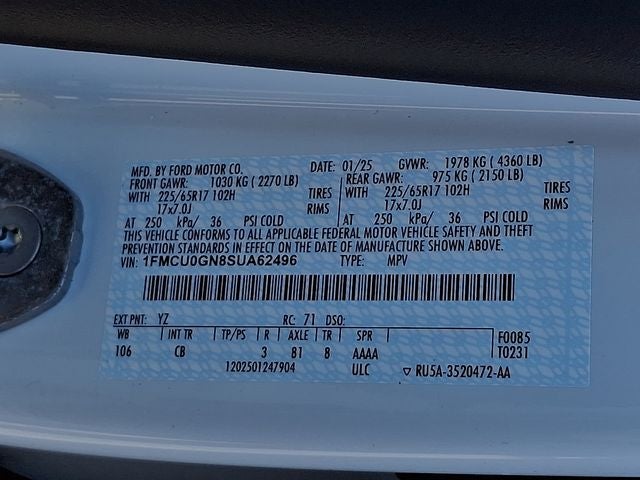 2025 Ford Escape Active