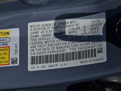 2024 Honda Civic Touring