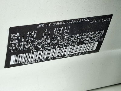 2025 Subaru Legacy Premium