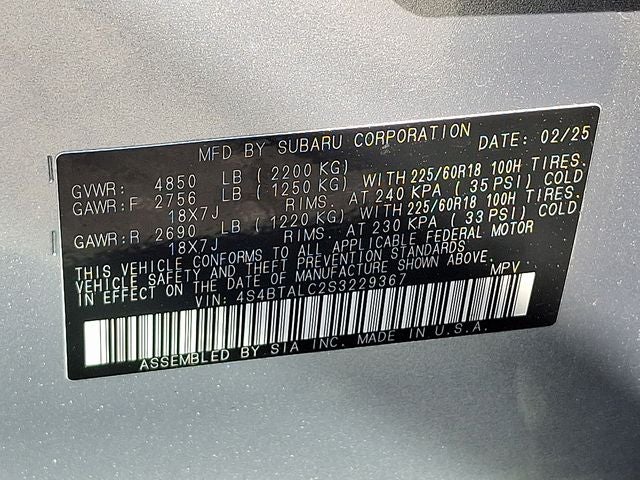 2025 Subaru Outback Onyx Edition