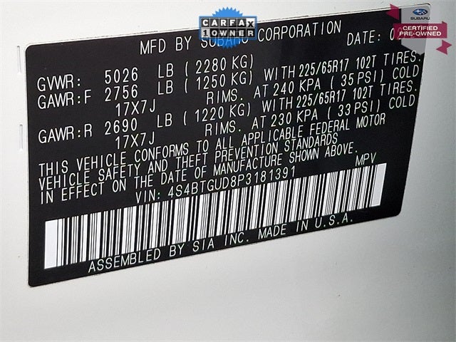 2023 Subaru Outback Wilderness