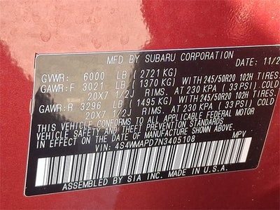 2022 Subaru Ascent Limited